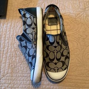 Coach shoes / black and grey
